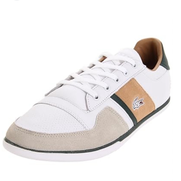 Lacoste Men's Beckley Suede Leather Sneakers Tennis Shoes, Sz 11 - Picture 1 of 12